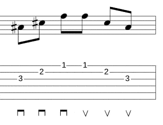 sweep picking